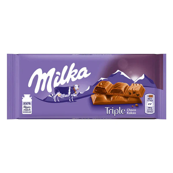 Milka triple chocolate