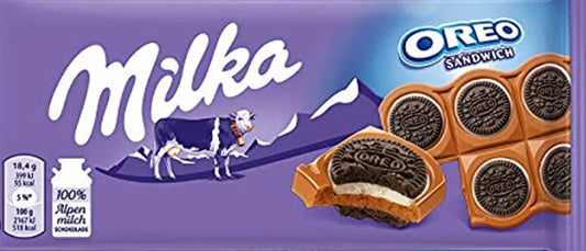 Milka oreo sandwich