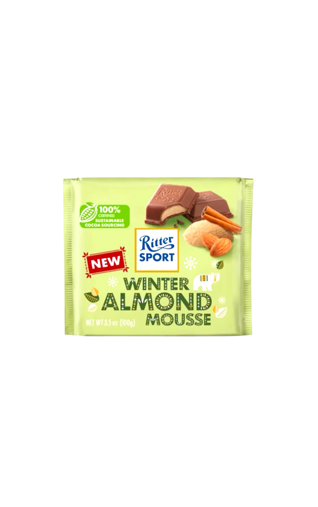 Ritter Sport Almond Mouse Winter Edition