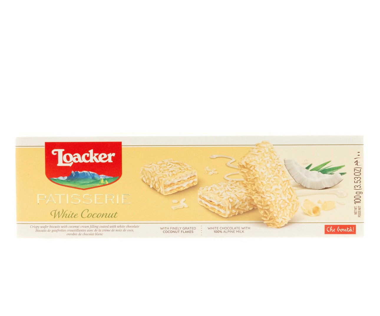 Loacker pattiserie coco/white chocolate