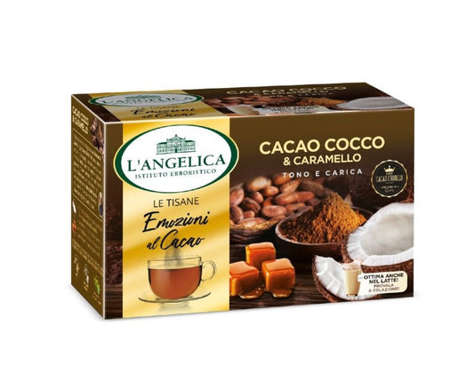 Cacao, coco y caramello