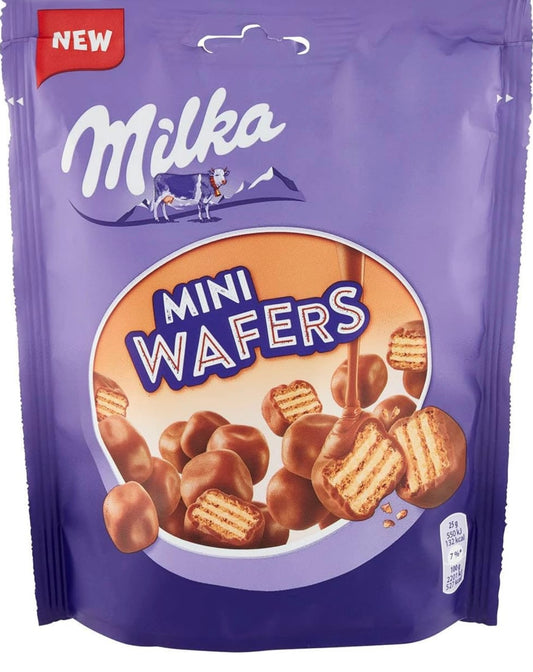 Milka mini waffers