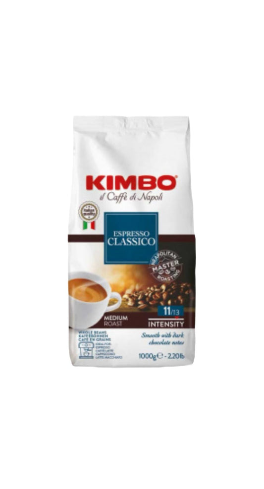 Kimbo espresso classico en granos (chocolate)