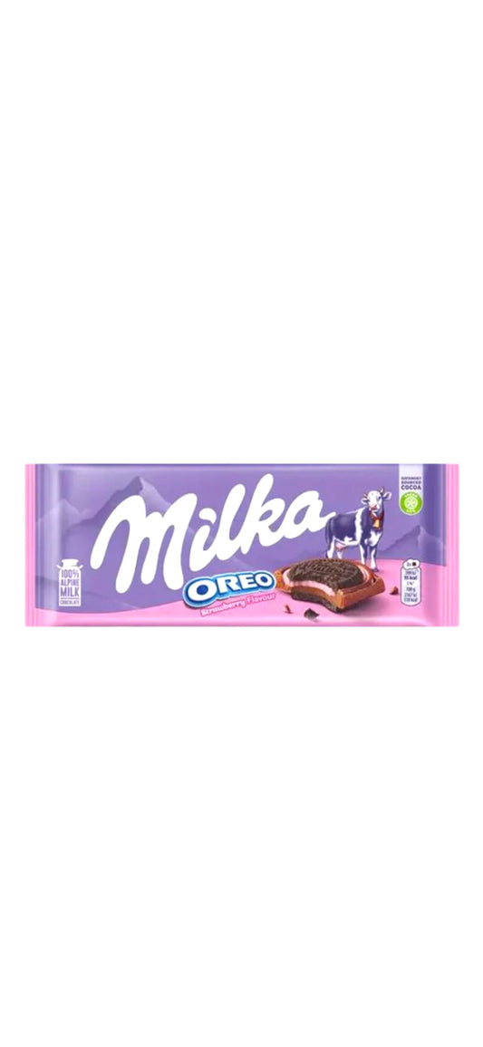 NEW Milka Oreo Fresa