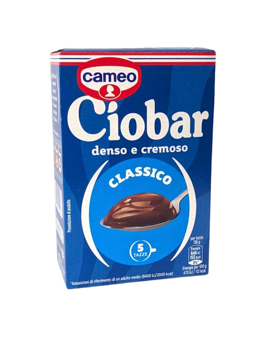 Ciobar (sobre individual chocolate caliente)