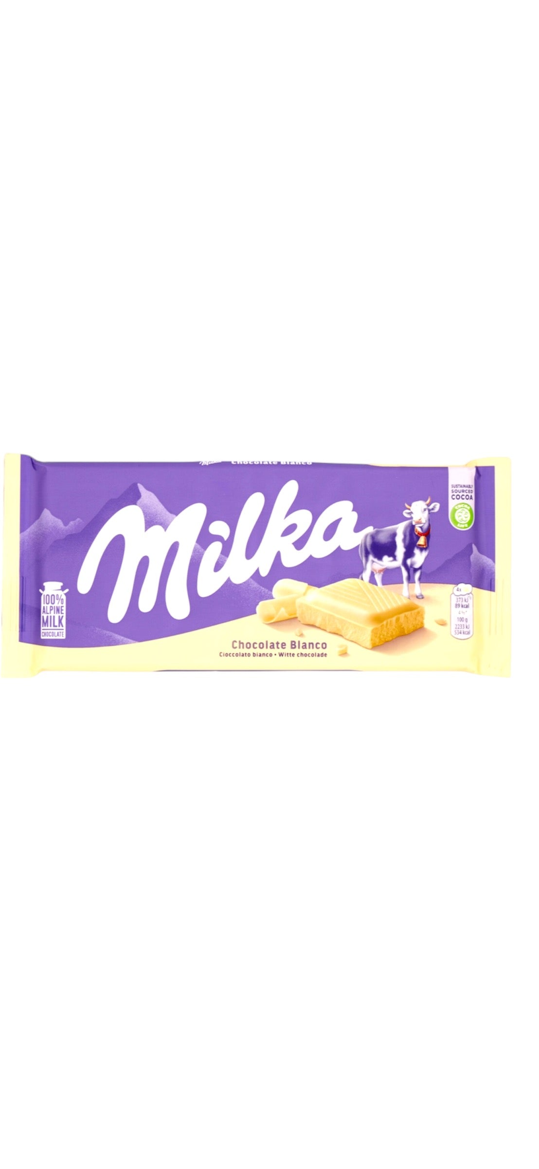 Milka chocolate blanco