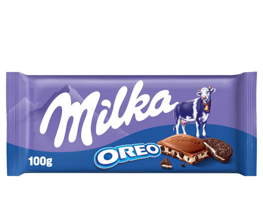 Milka chocolate crema oreo