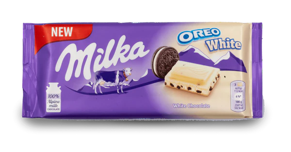 Milka oreo white